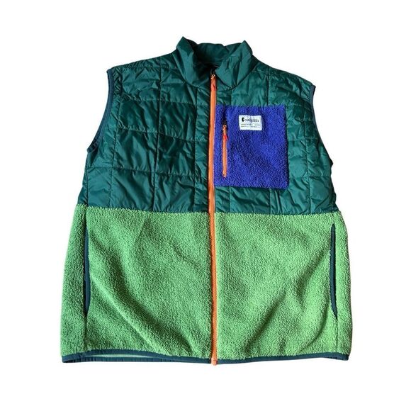 Cotopaxi Trico Hybrid Insulated Fleece Puffer Vest size XL Green - Picture 3 of 12